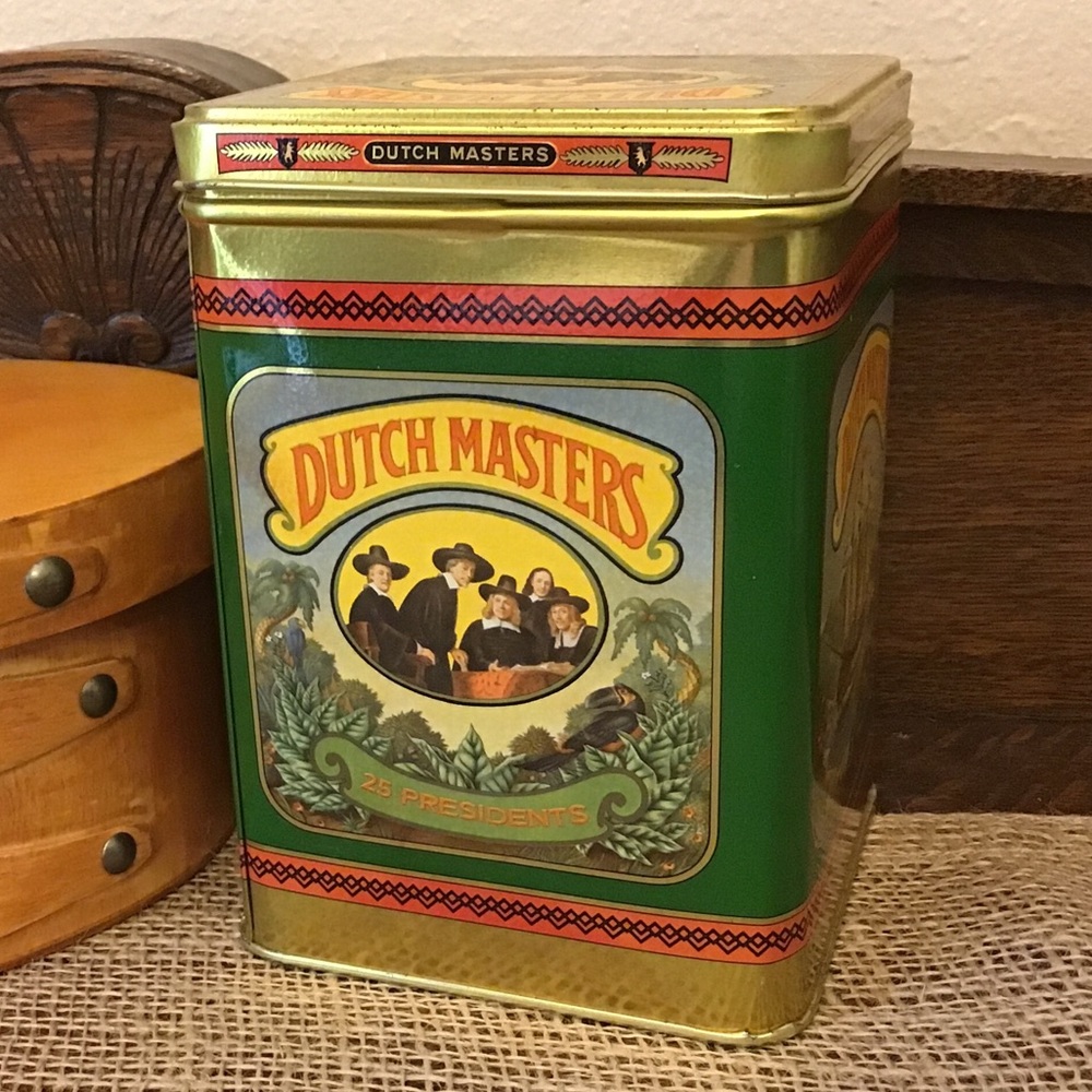 Dutch Masters 1960’s cigar tin